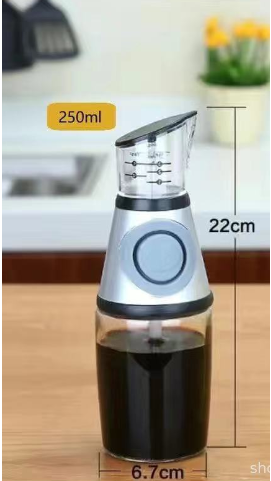 500ml Measurable Glass Bottle Oil Bottle Soy Bottle Kitchenware