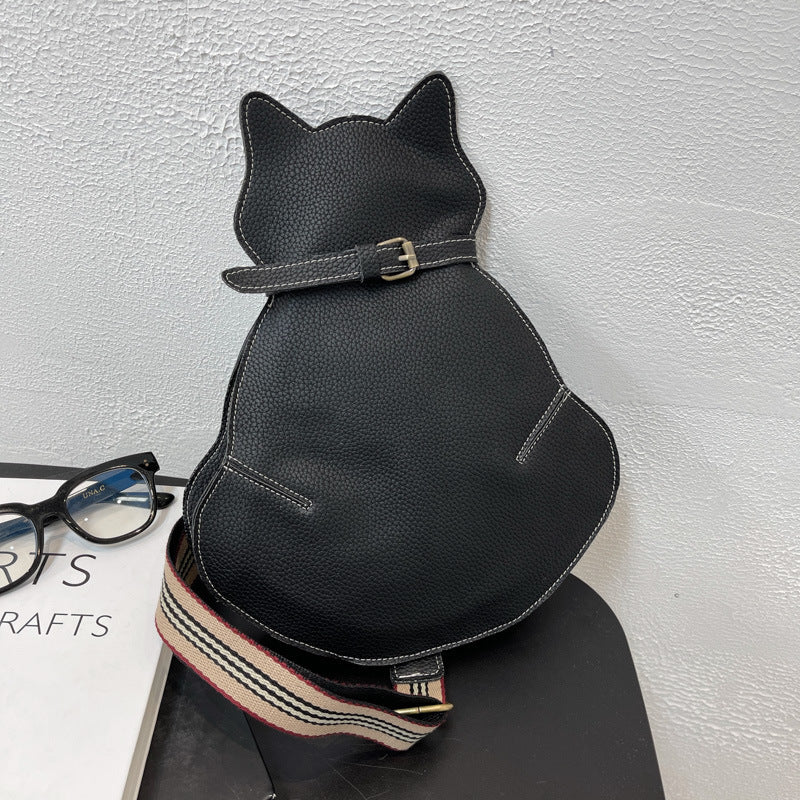 Nouveau sac à bandoulière messager chat mignon pour femmes