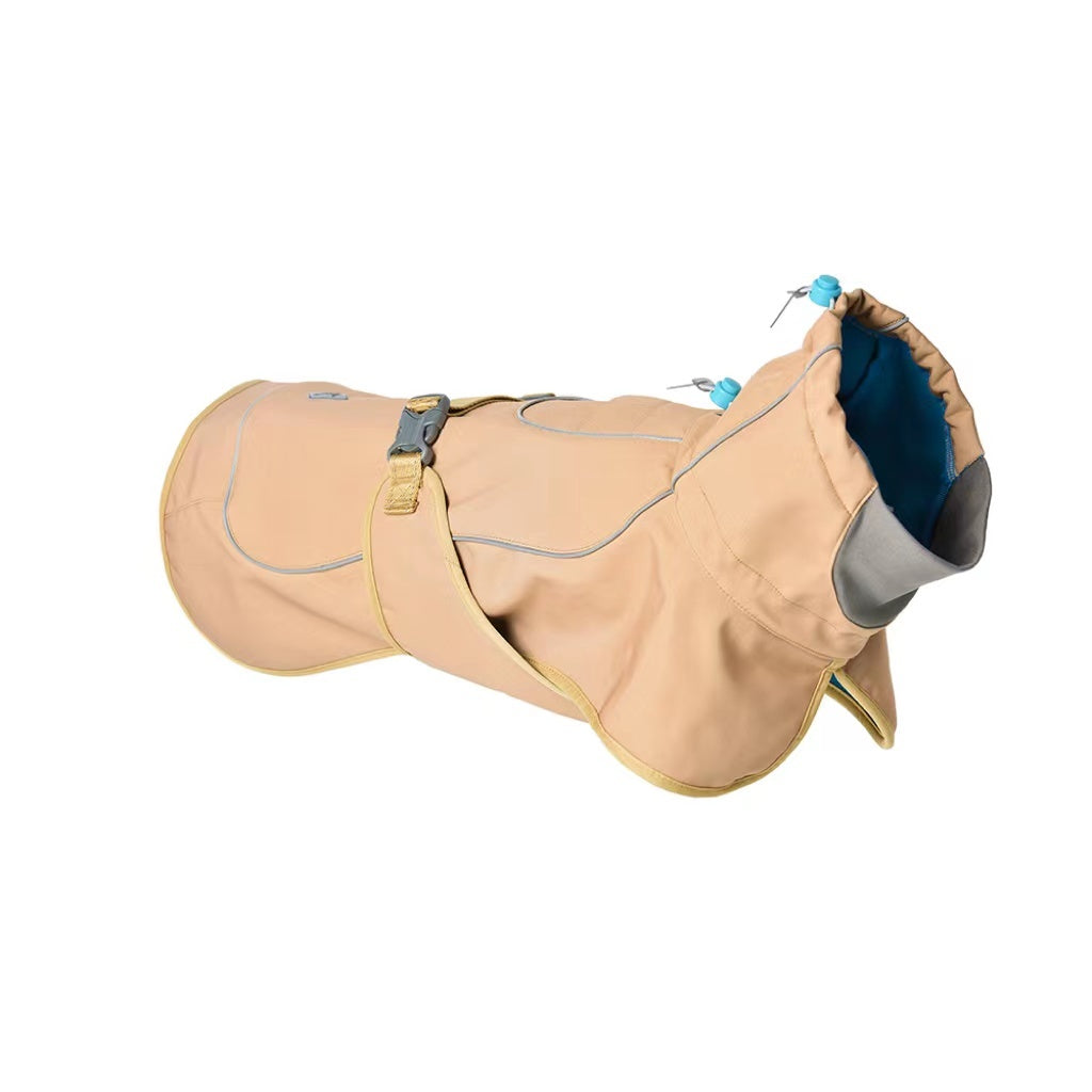 Veste Soft Shell d'extérieur imperméable et coupe-vent pour chien