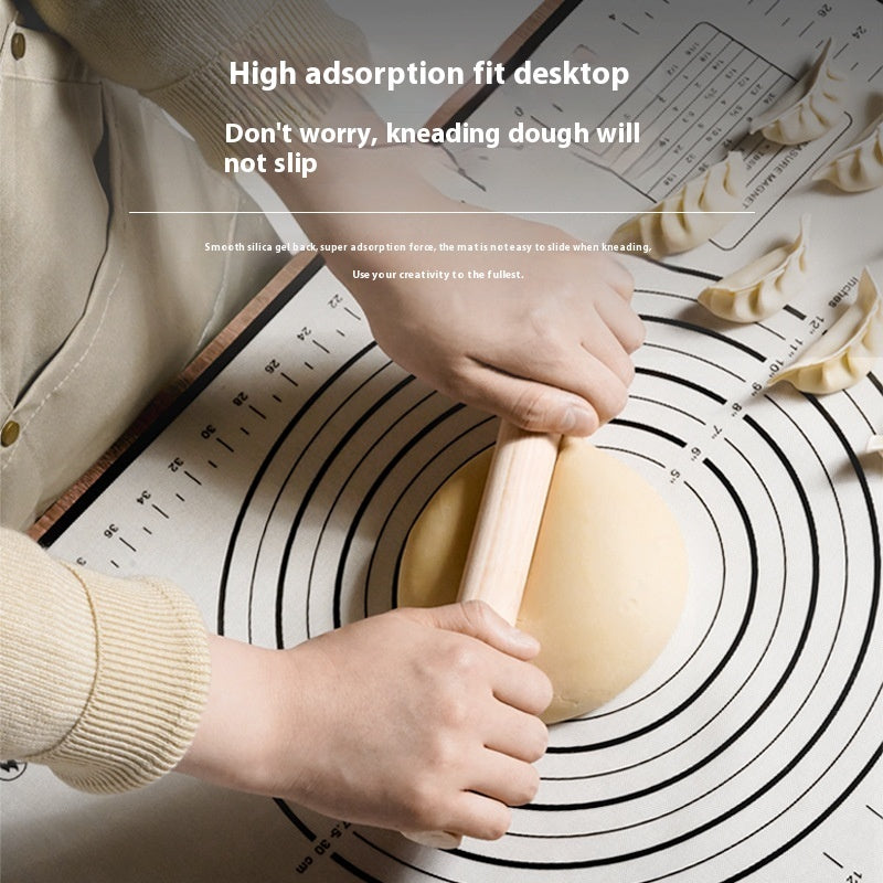 Dough Kneading Household Rolling Cloth Non-slip Non-stick Silicone Mat