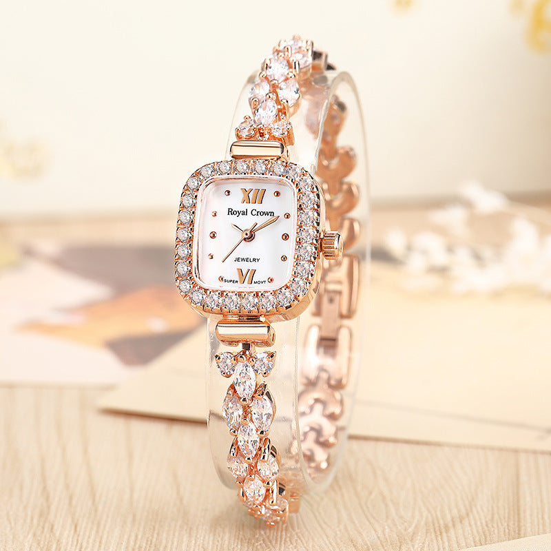 Reloj Pulsera Cuarzo Full Star Diamond Reloj para Mujer