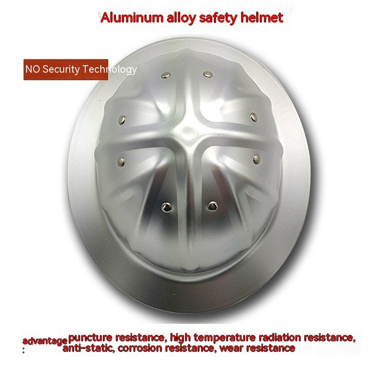 Aluminum Alloy Safety Helmet Engineering Helmet