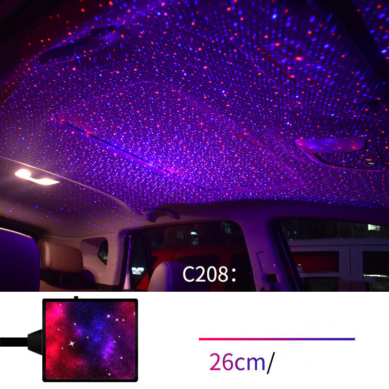 Star Light Projector Party Lights USB LED Light Interior Lighting LED Interior Car Lights Starry Sky Galaxy Night Lights