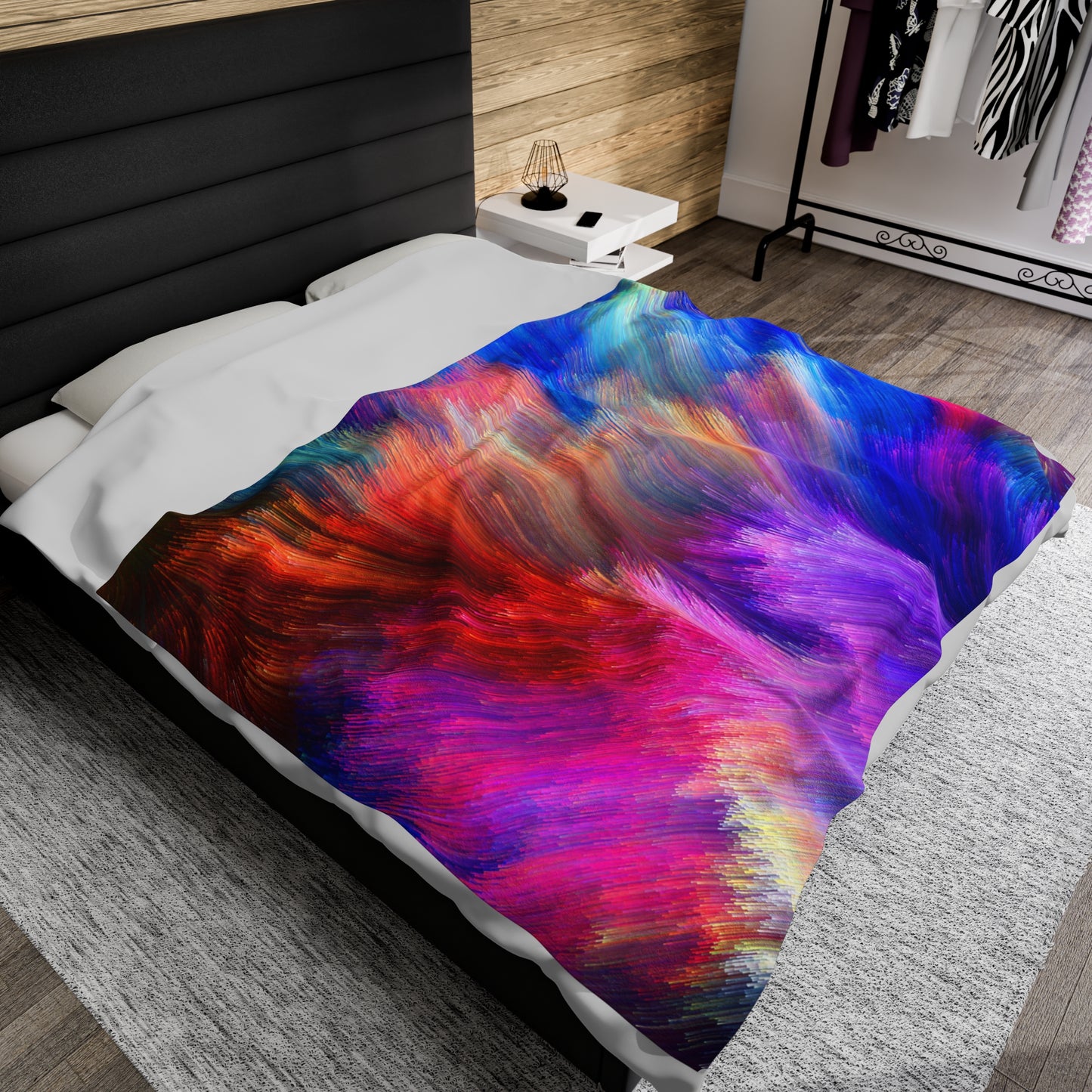 Neon Splash - Inovax Velveteen Plush Blanket