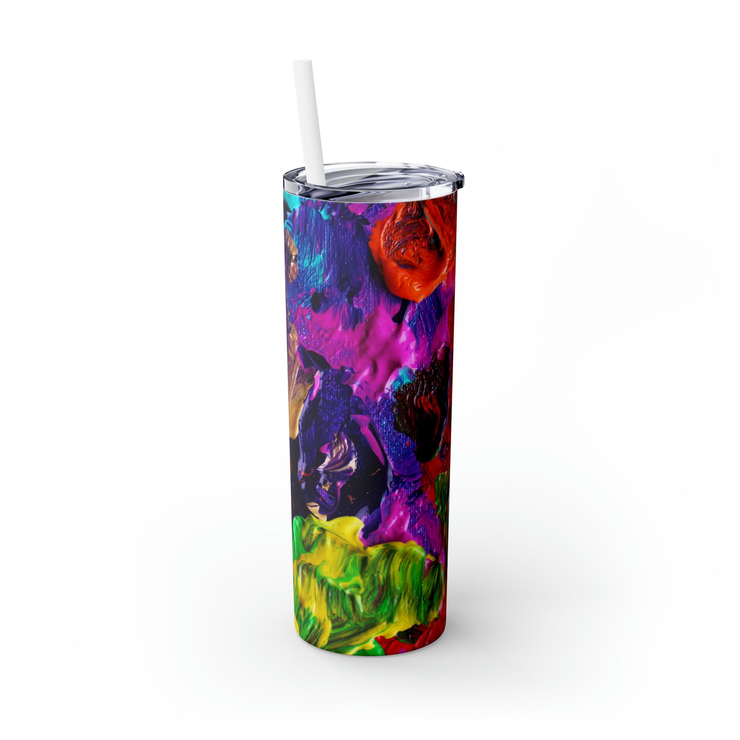 Peintures en couleur - Inovax Maars® Skinny Tumbler avec paille 20oz