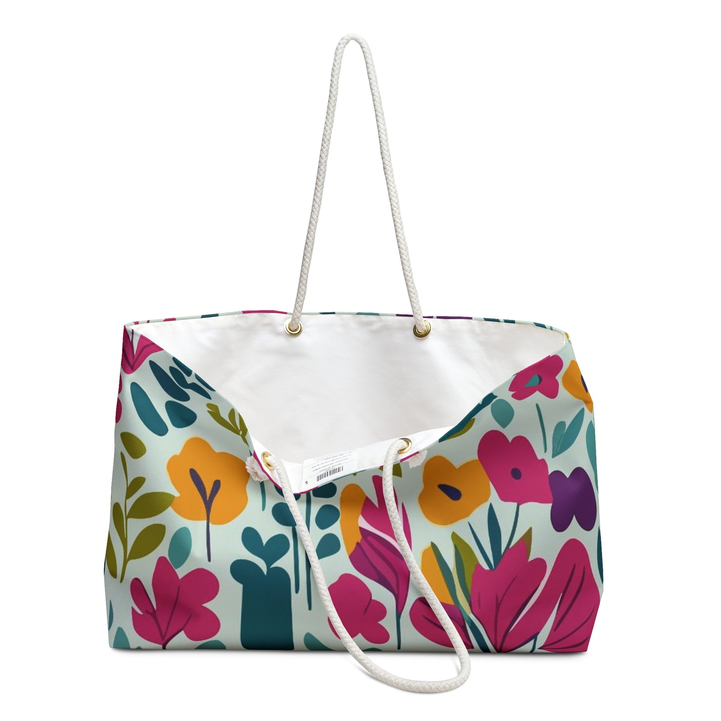 Fleurs claires - Sac Weekender Inovax