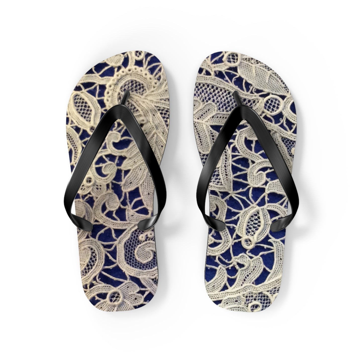 Golden and Blue - Inovax Flip Flops