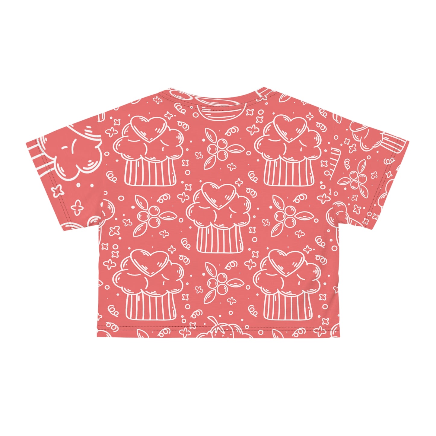 Doodle Pancake - Inovax Crop Tee