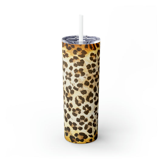 Cheetah - Vaso delgado Inovax Maars® con pajita de 20 oz