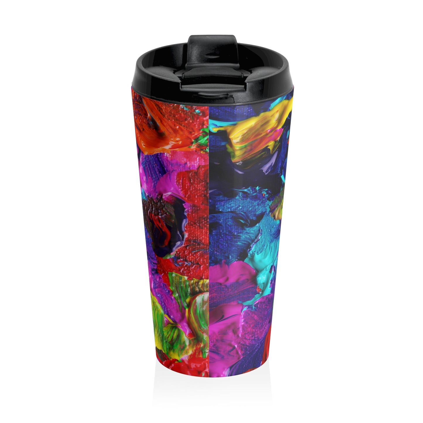 Peintures en couleurs - Tasse de voyage en acier inoxydable Inovax