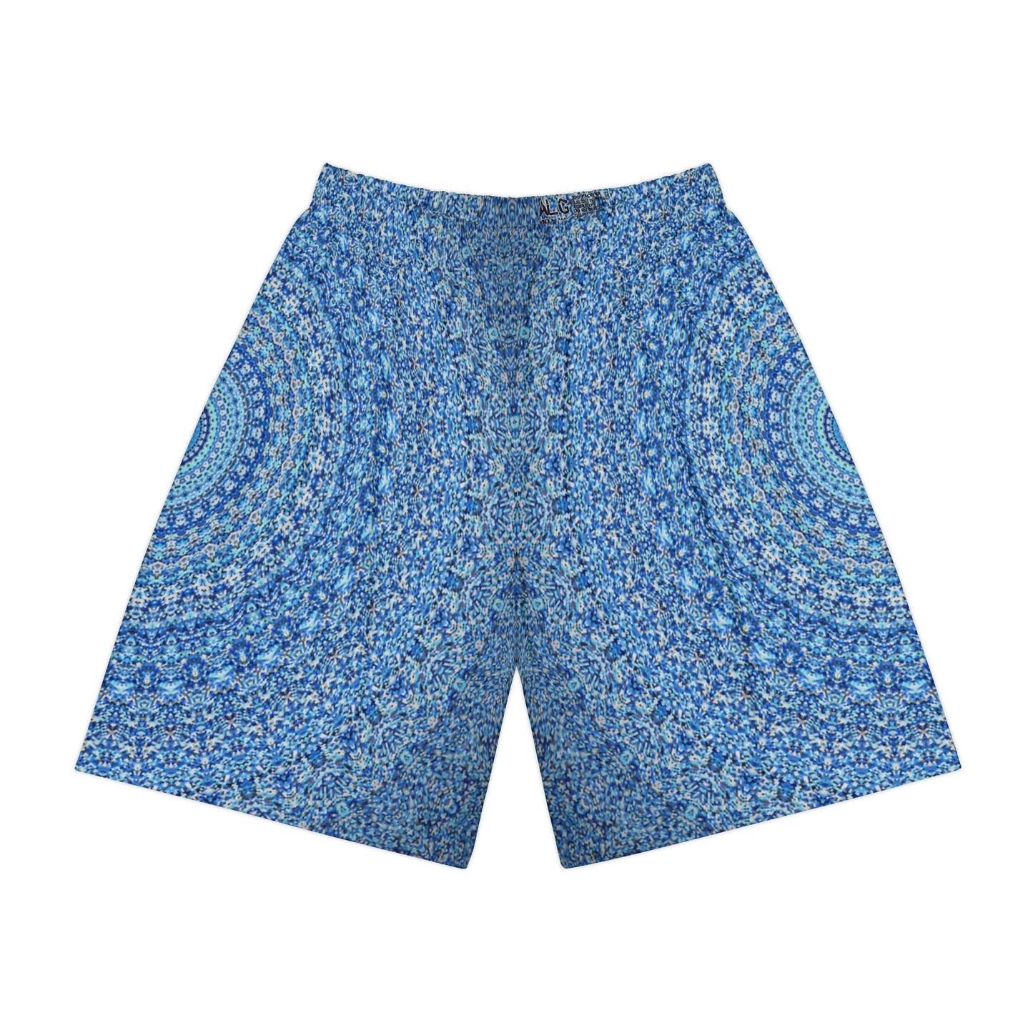 Mandala bleu - Short de sport Inovax pour hommes