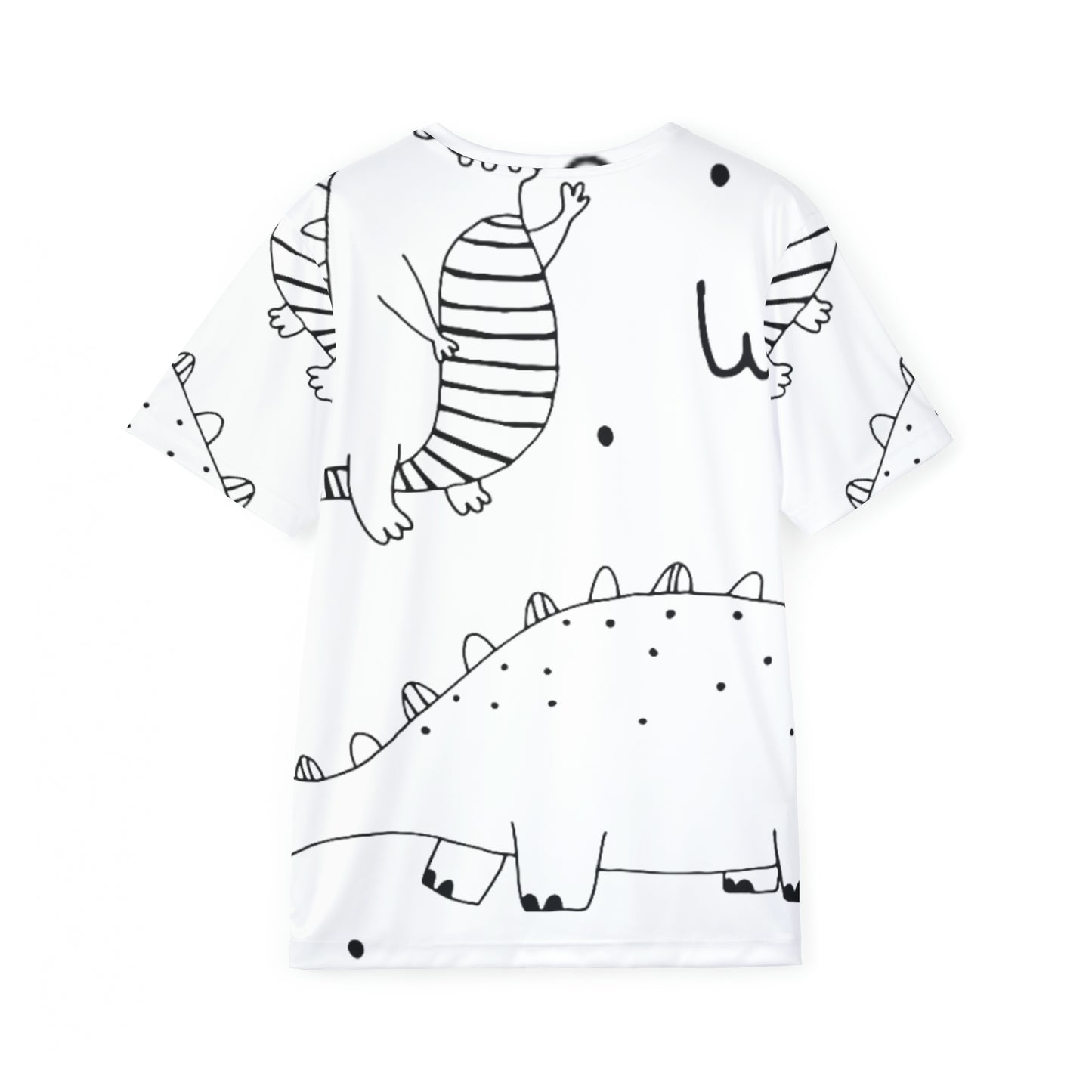 Doodle Dinosours - Camiseta deportiva Inovax para hombre