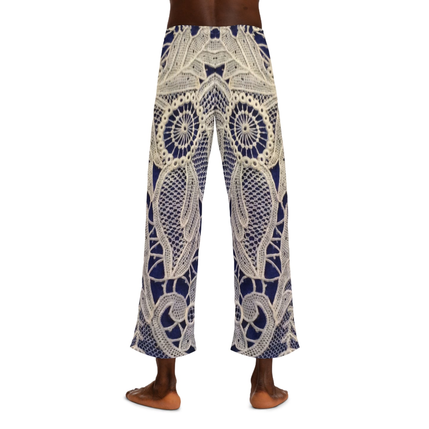 Golden and Blue - Inovax Men's Pajama Pants