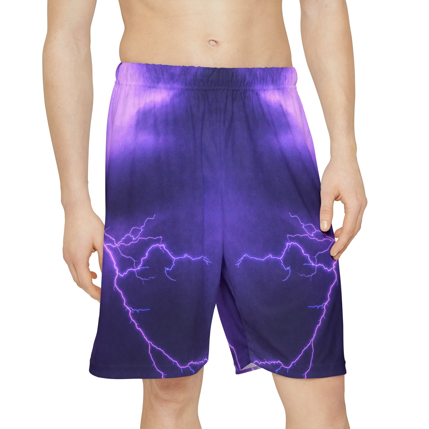 Electric Thunder - Inovax Men’s Sports Shorts