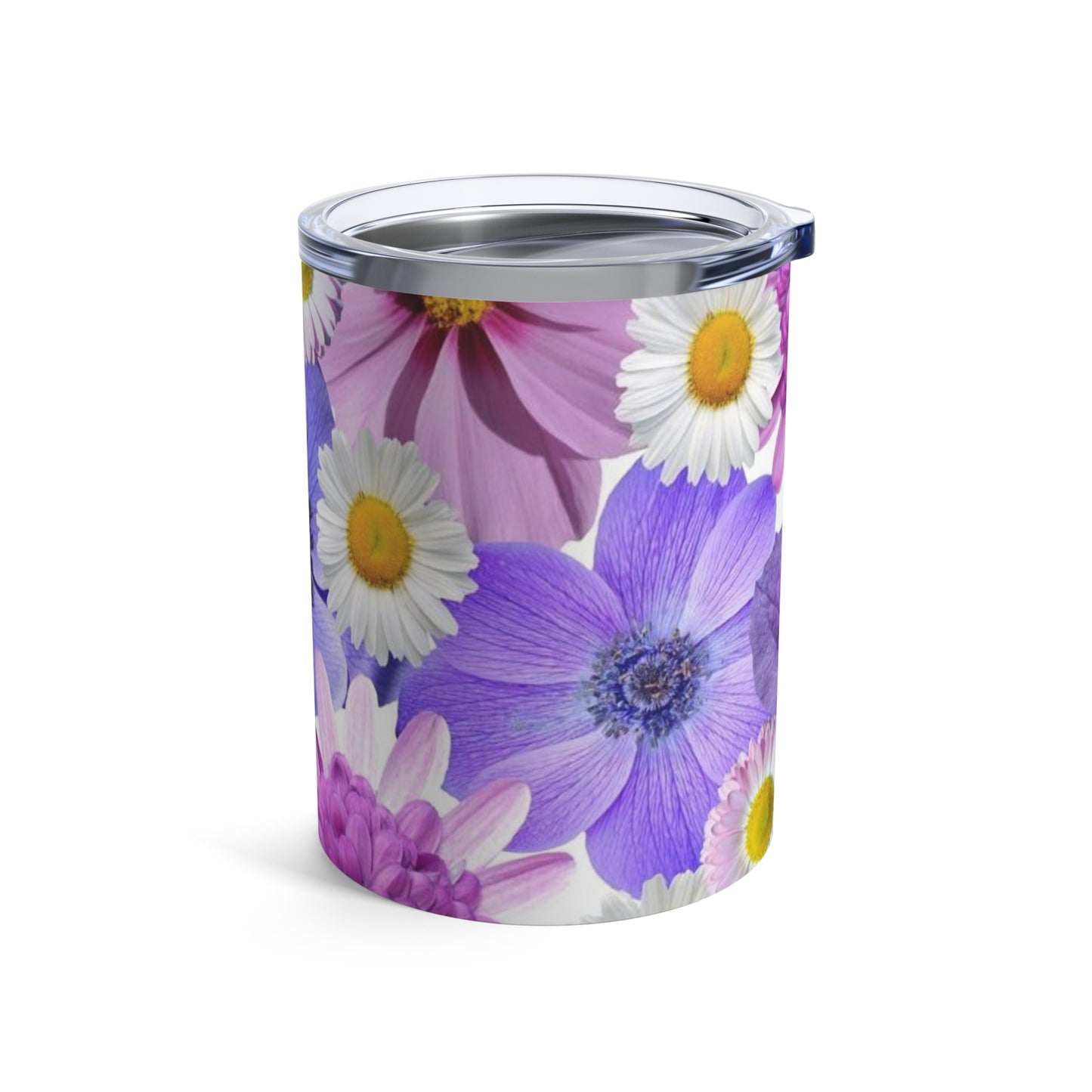 Fleurs violettes - Gobelet Inovax 10oz