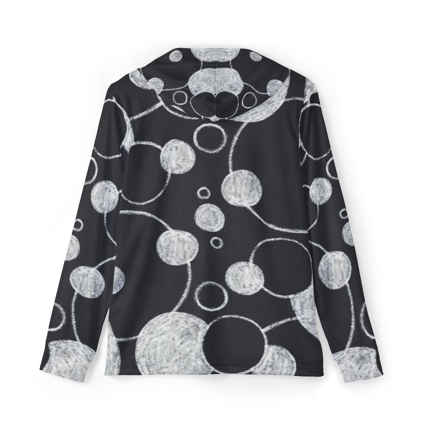 Black Dots - Sweat à capuche d'échauffement sportif pour hommes