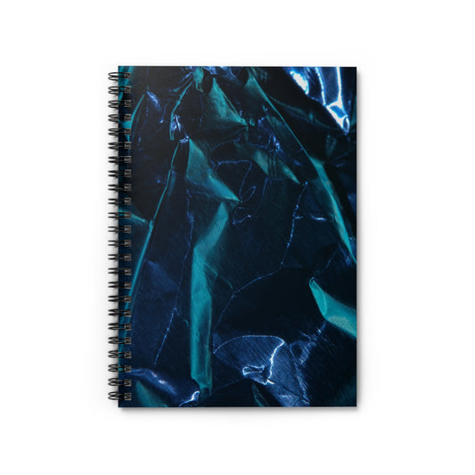 Blue Metalic - Inovax Spiral Notebook (Ruled Line)