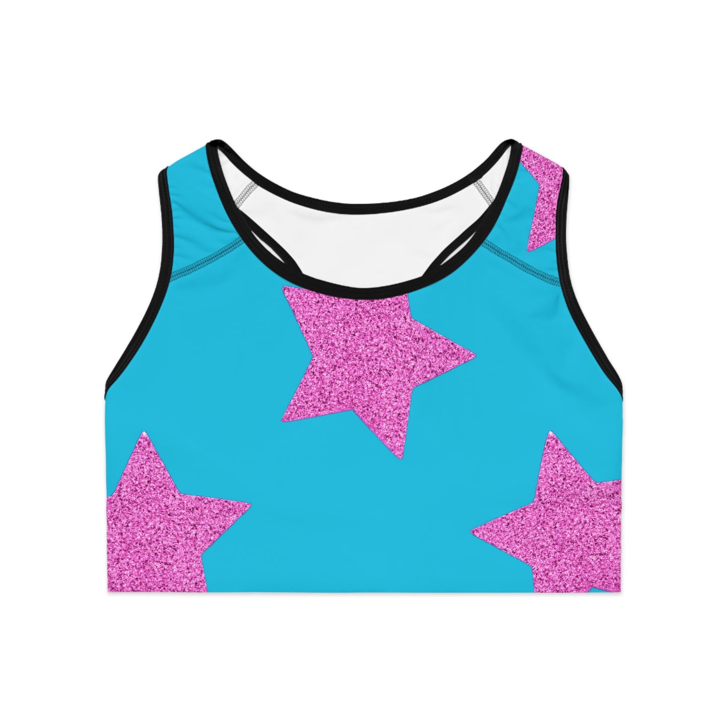 Pink Stars - Inovax Sports Bra