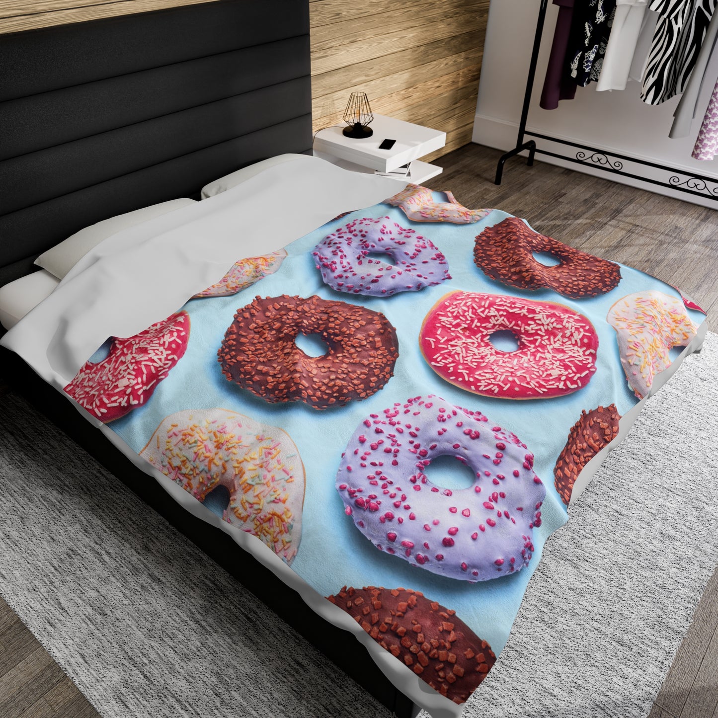 Donuts - Inovax Velveteen Plush Blanket