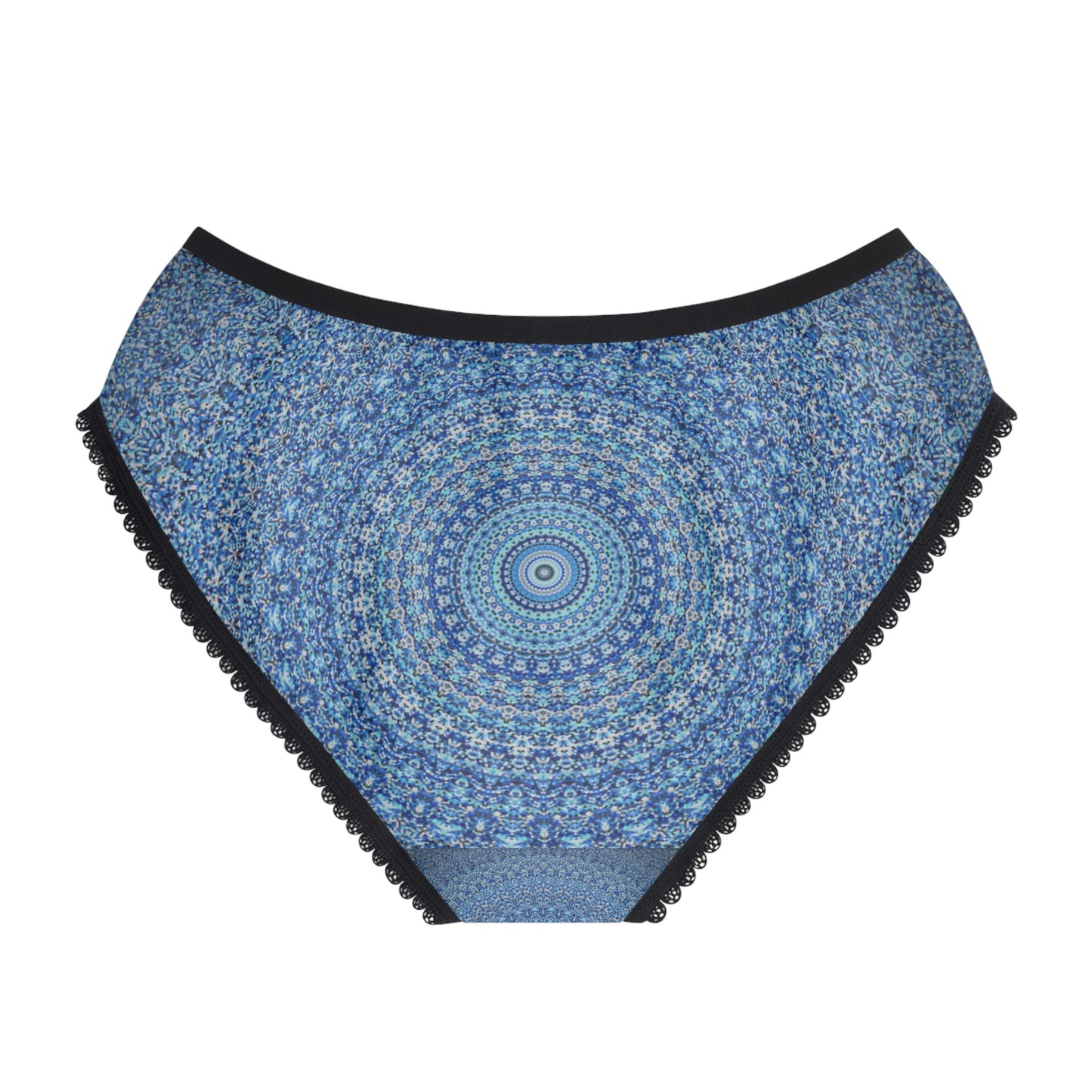 Mandala Bleu - Slip Femme Inovax