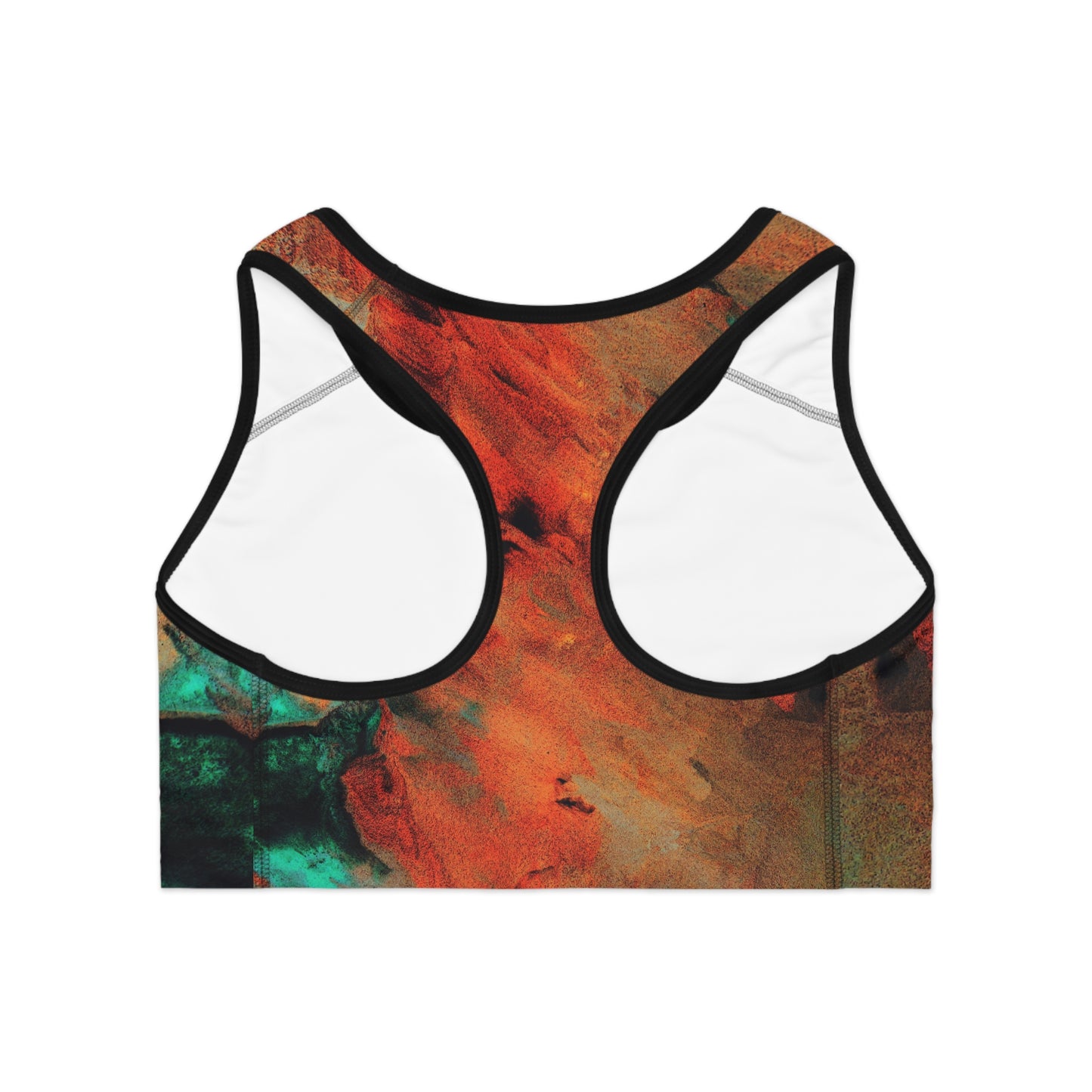 Orange flush - Inovax Sports Bra