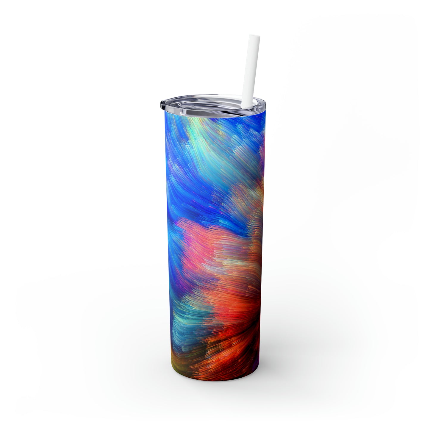 Neon Splash - Vaso delgado Inovax Maars® con pajita de 20 oz