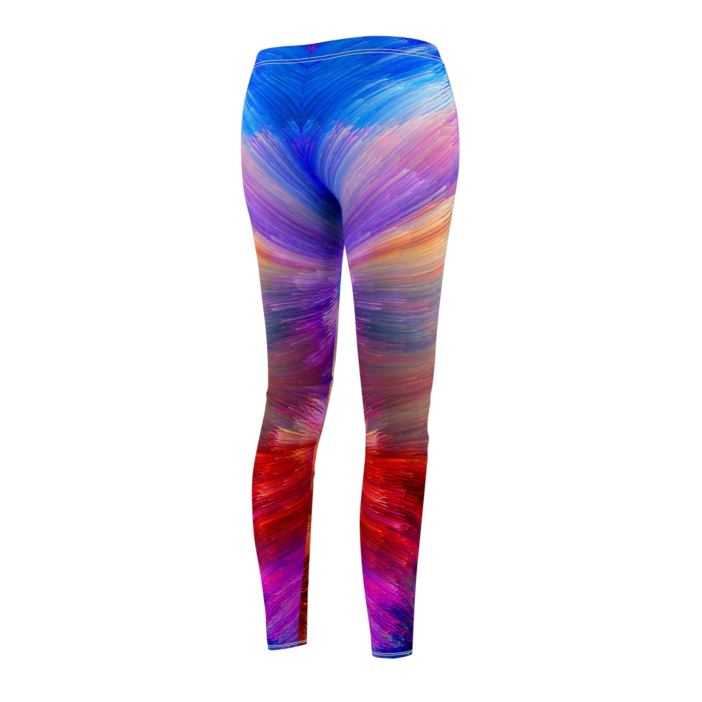 Neon Splash - Leggings casuales de corte y costura de mujer Inovax