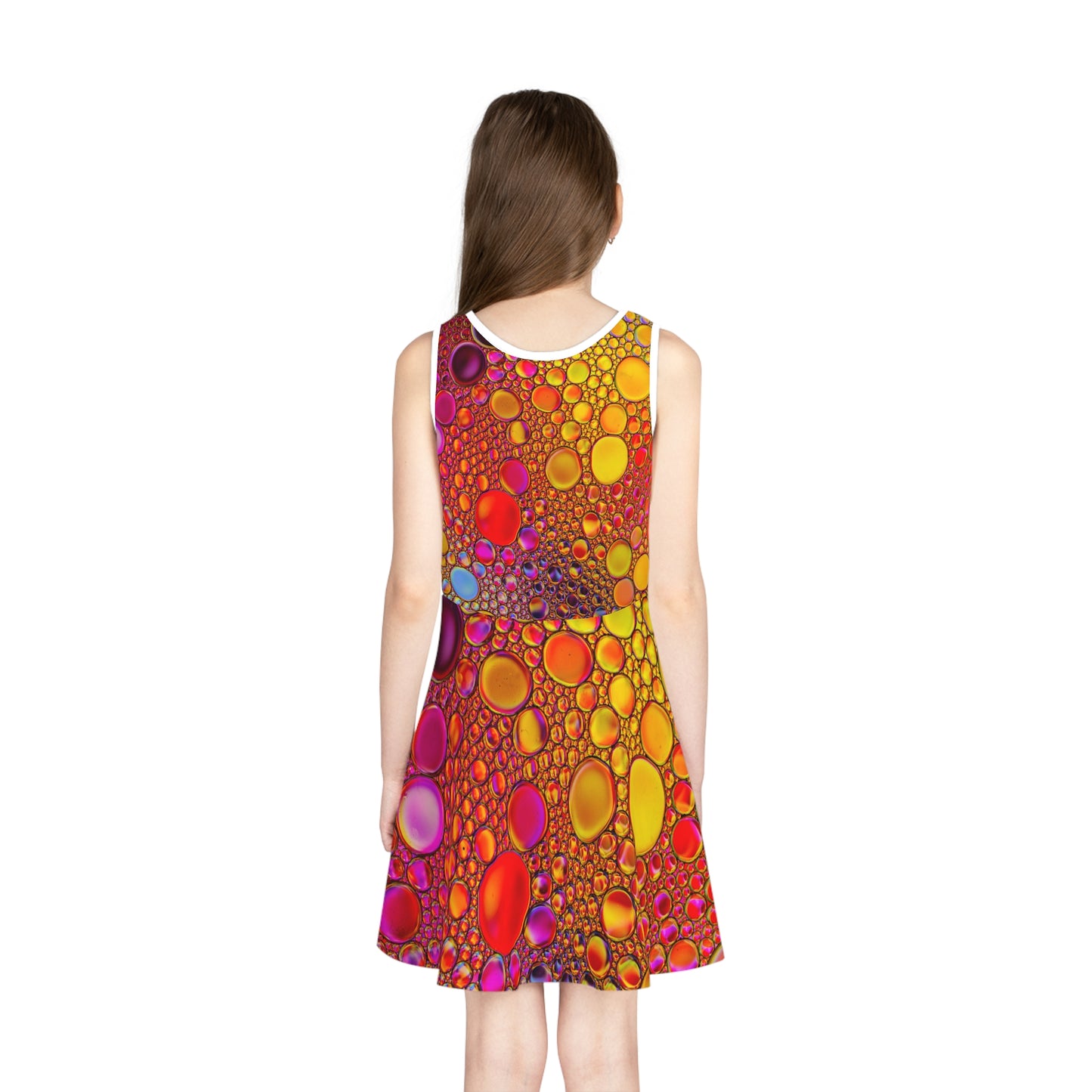 Sparkling Colors - Inovax Girl's Sleeveless Sundress