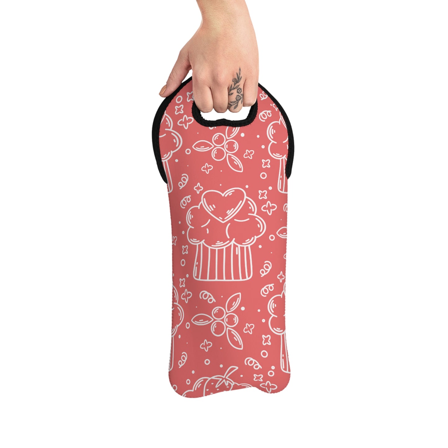 Doodle Pancake - Inovax Wine Tote Bag