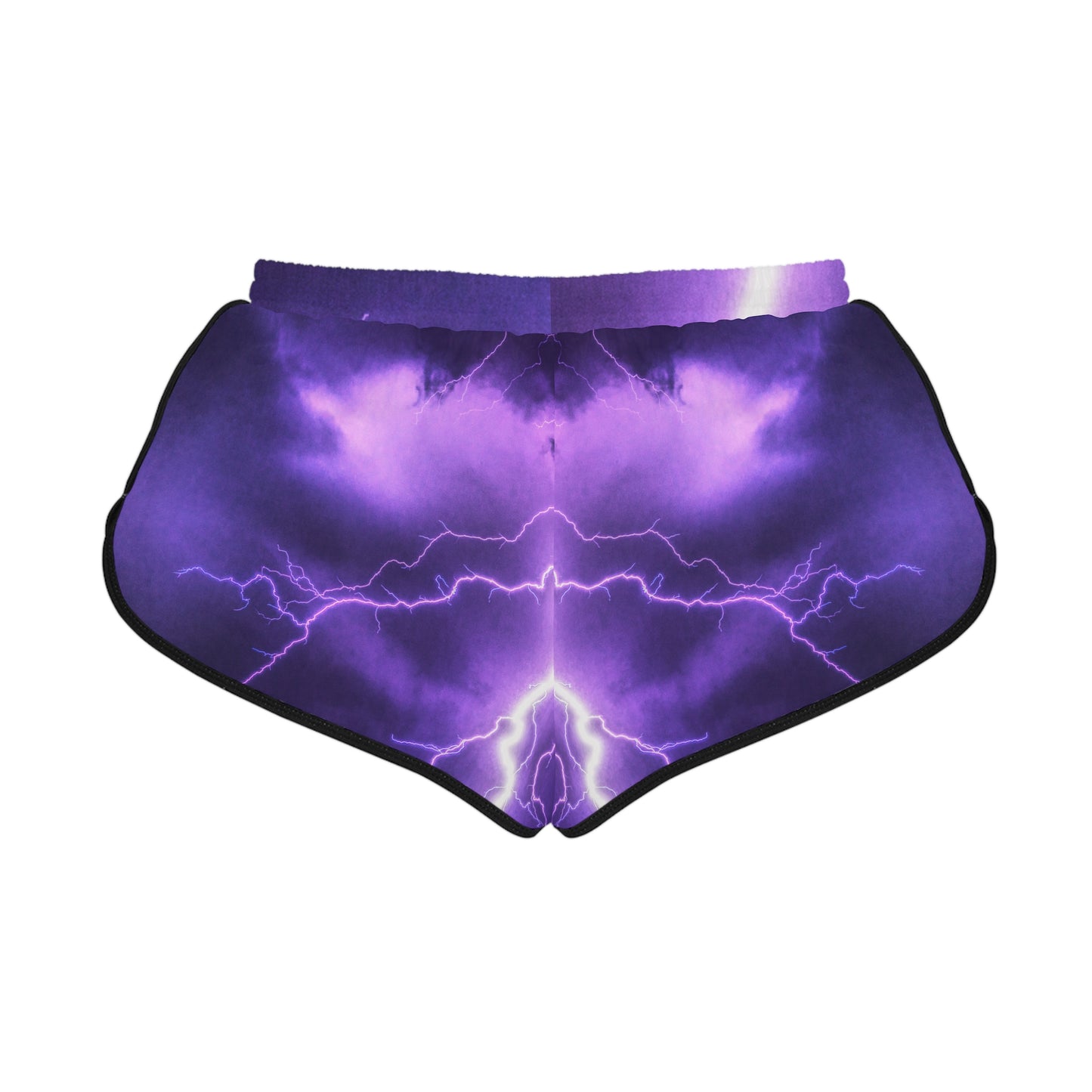 Electric Thunder - Pantalones cortos relajados para mujer Inovax