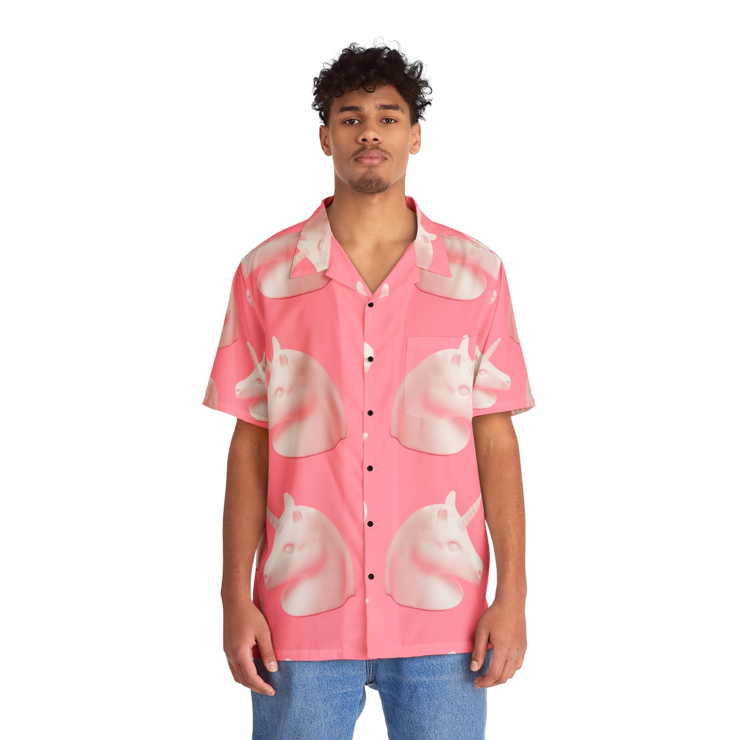 Unicornio - Camisa hawaiana para hombre Inovax