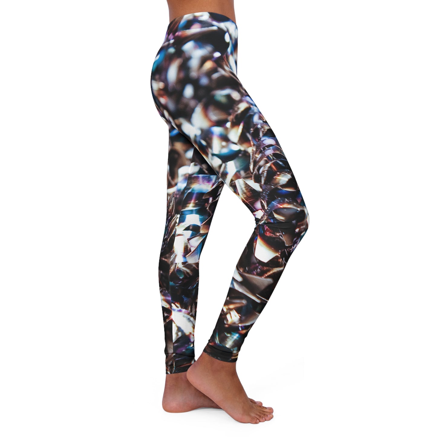 Liquid Metalic - Legging en spandex Inovax pour femme