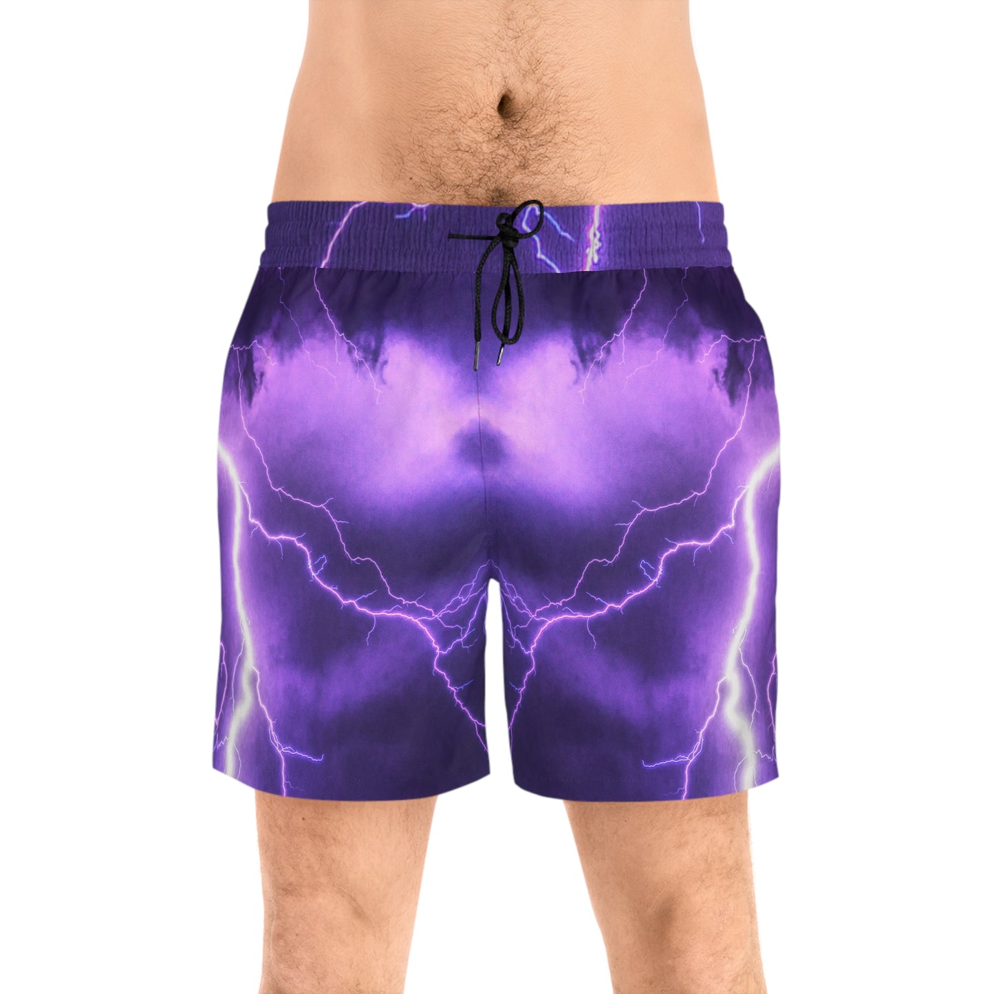 Electric Thunder - Bañador de longitud media para hombre Inovax