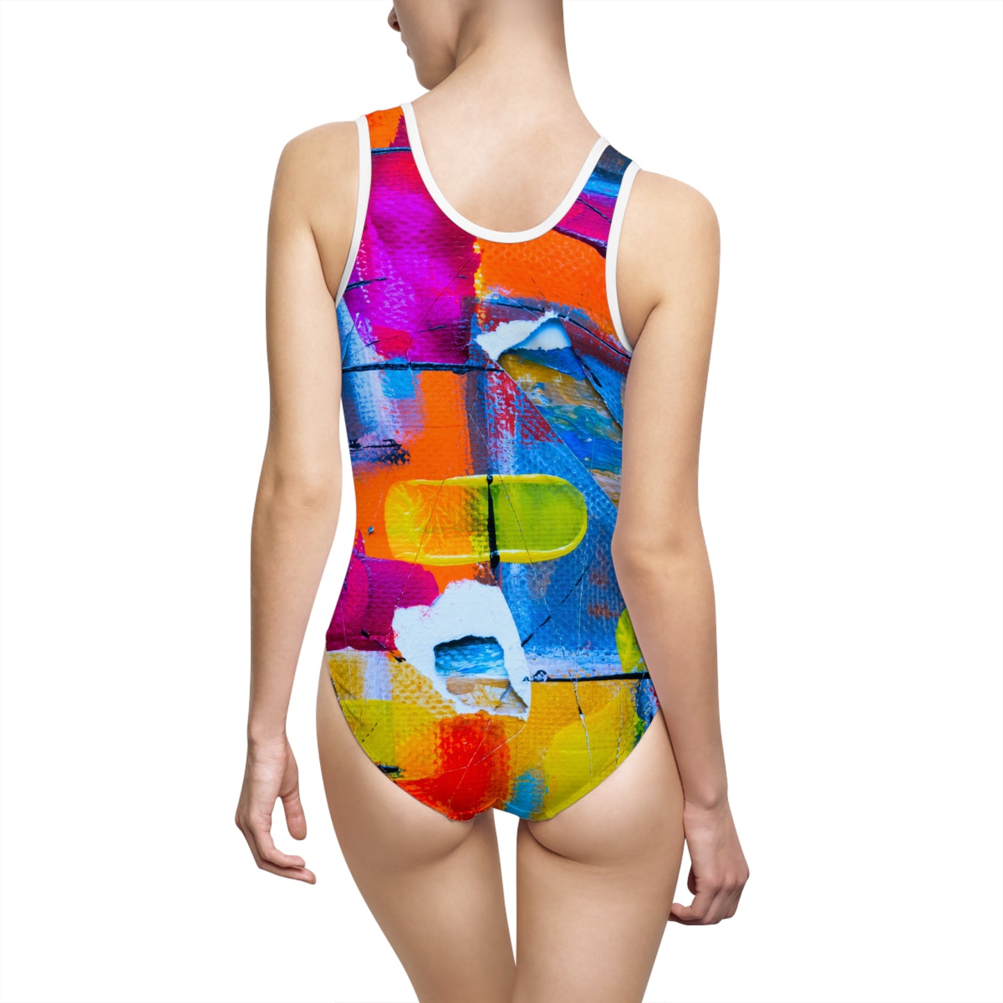 Square Colors - Inovax Women's Classic One-piece swimsuit