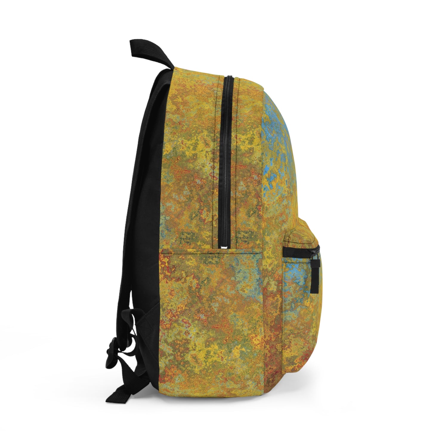 Gold and blue spots - Inovax Backpack