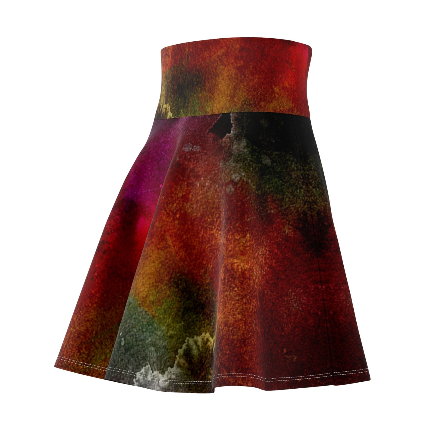 Dark Explosion  - Inovax Woman's Skater Skirt