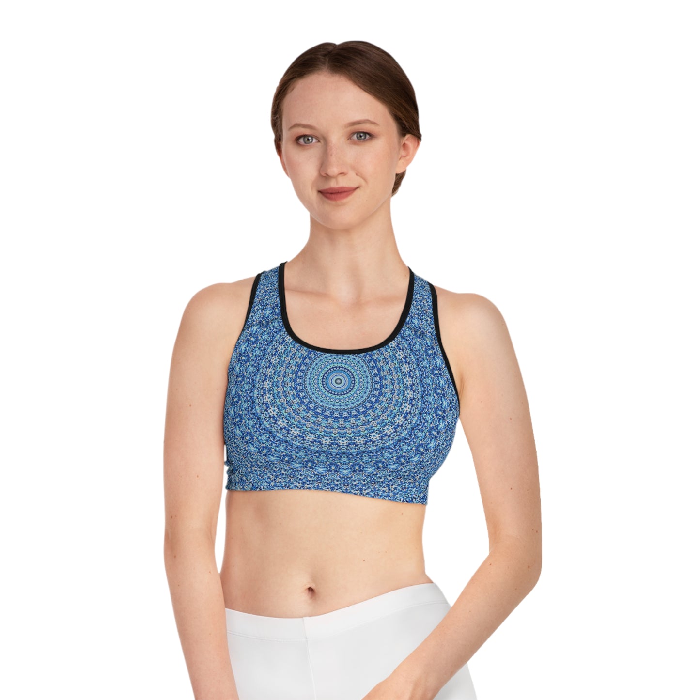 Blue Mandala - Inovax Sports Bra