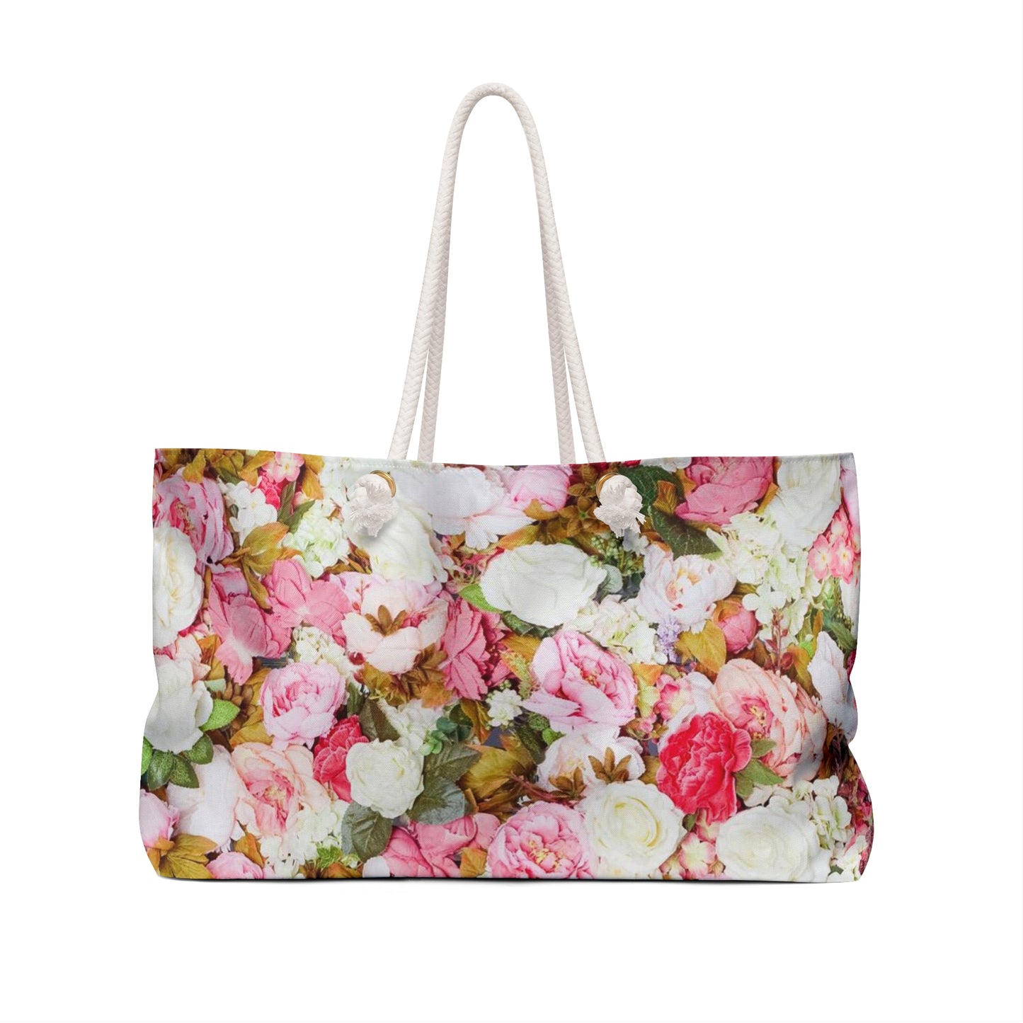 Pink Flowers - Inovax Weekender Bag