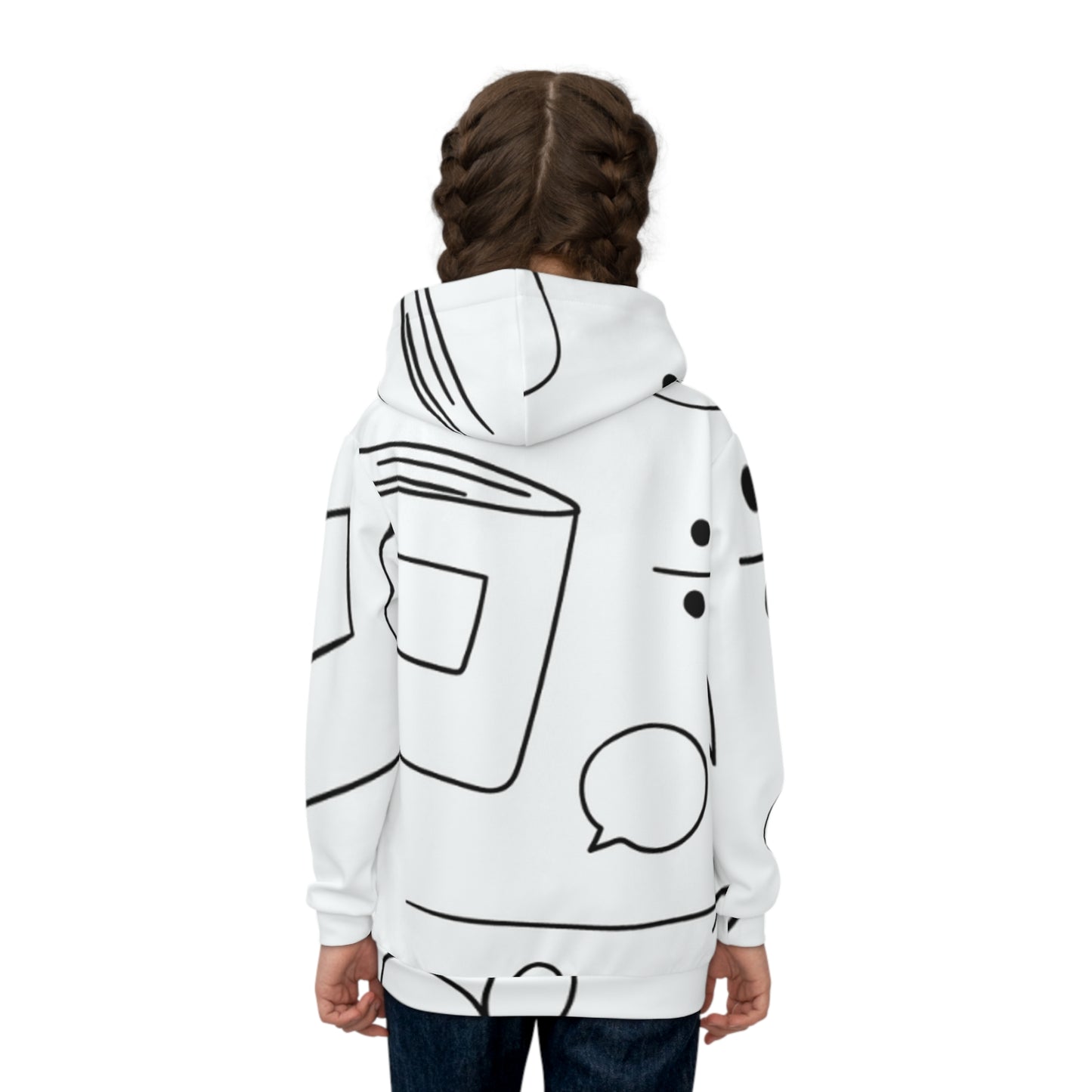 Doodle - Sudadera con capucha infantil Inovax