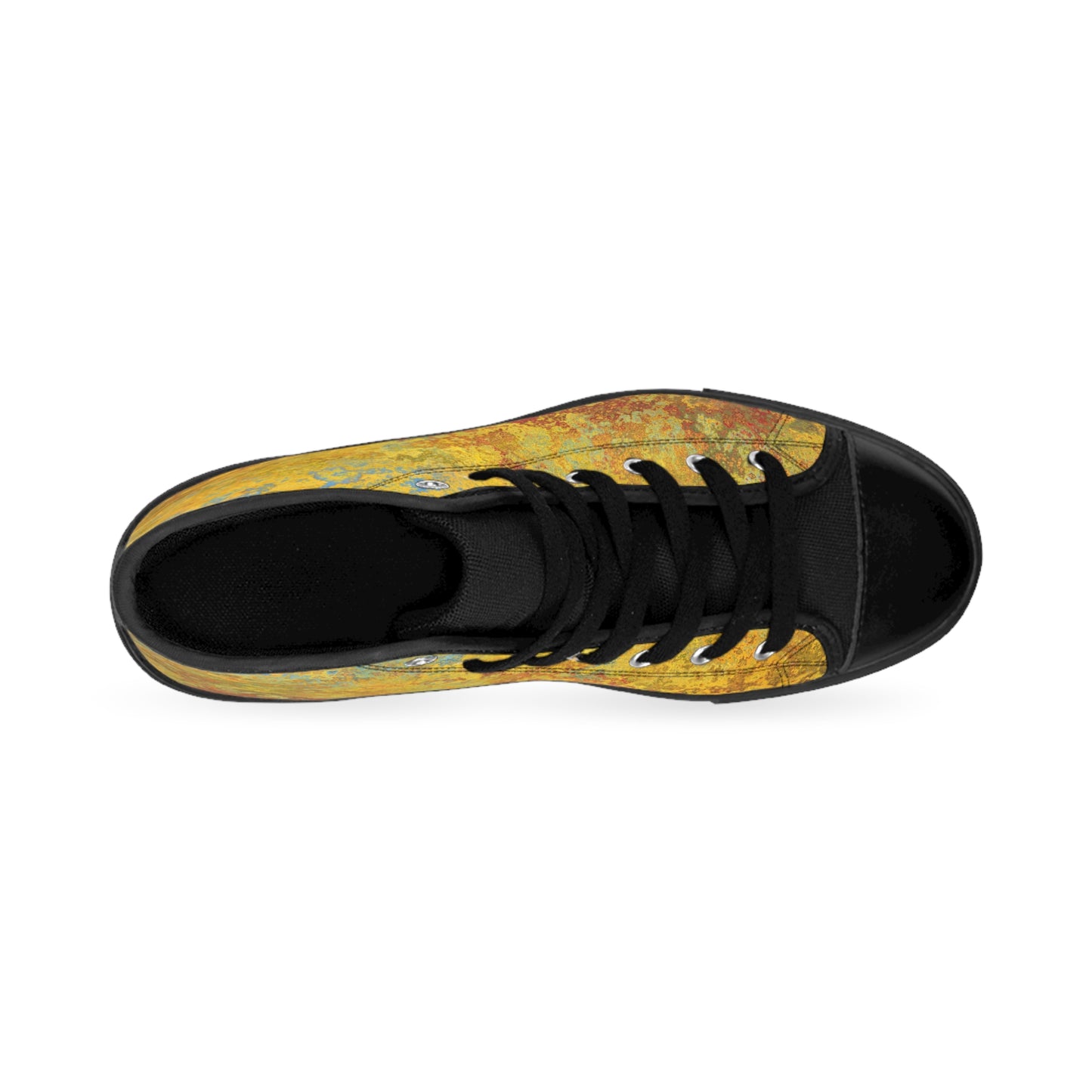 Gold and blue spots - Inovax Women's Classic Sneakers