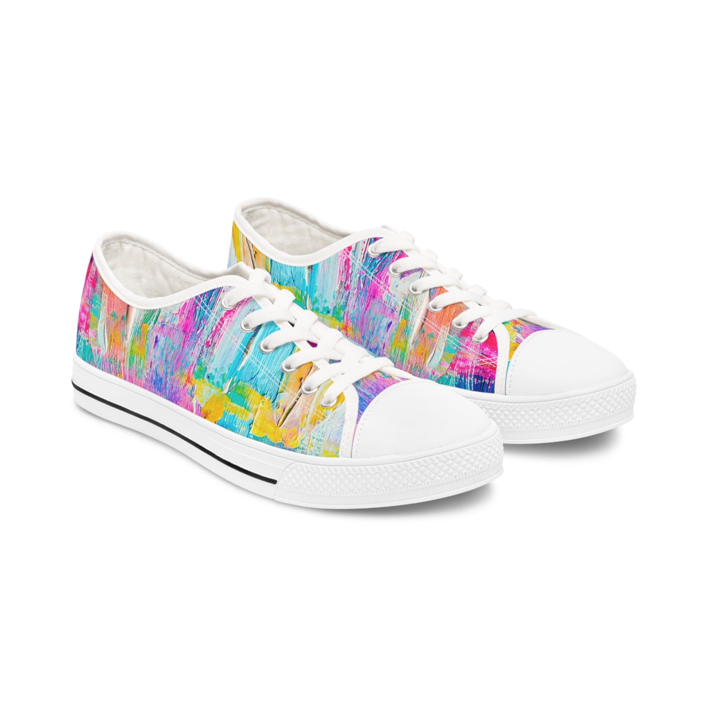 Pastel Colors - Inovax Woman's Low Top Sneakers