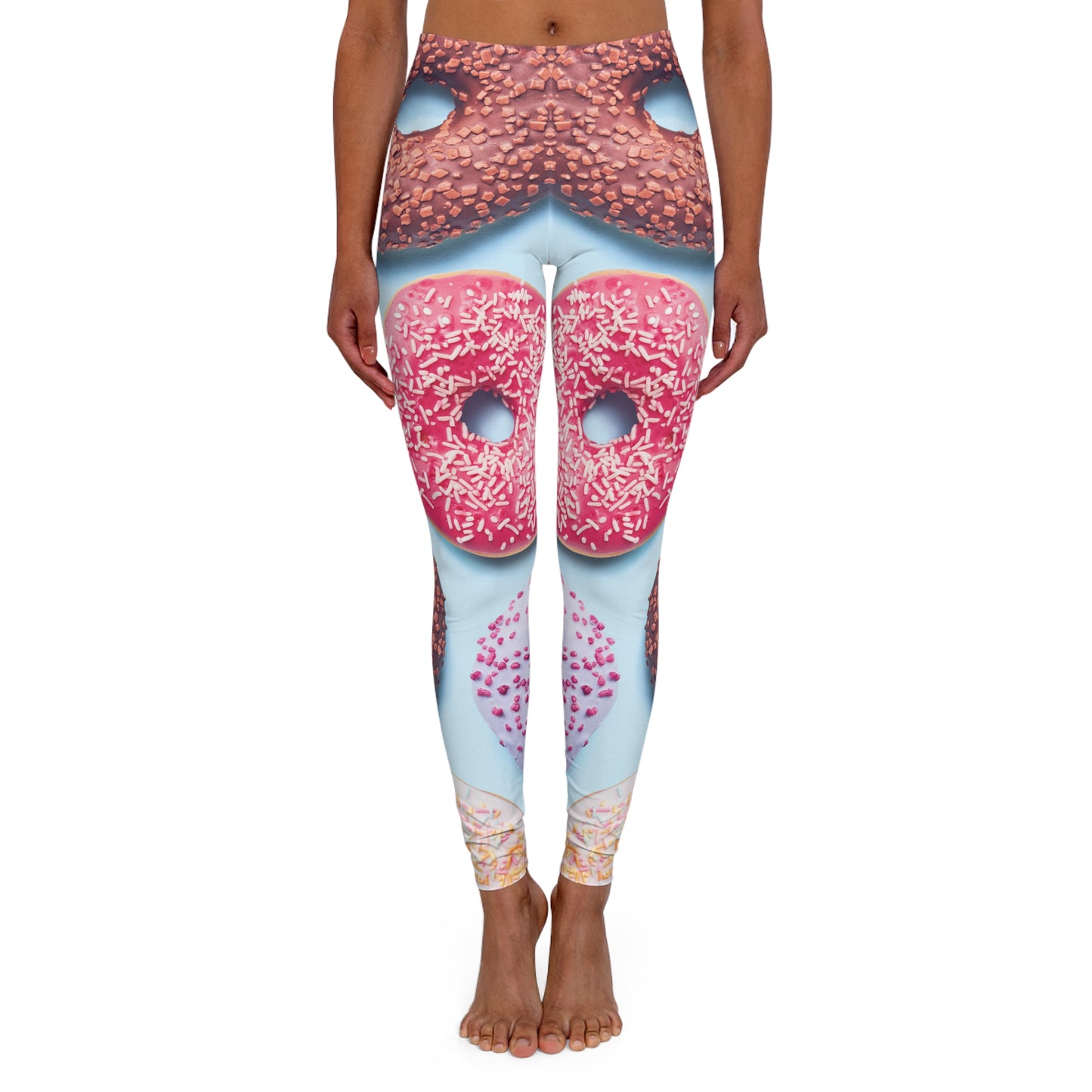 Donuts - Leggings de spandex para mujer Inovax