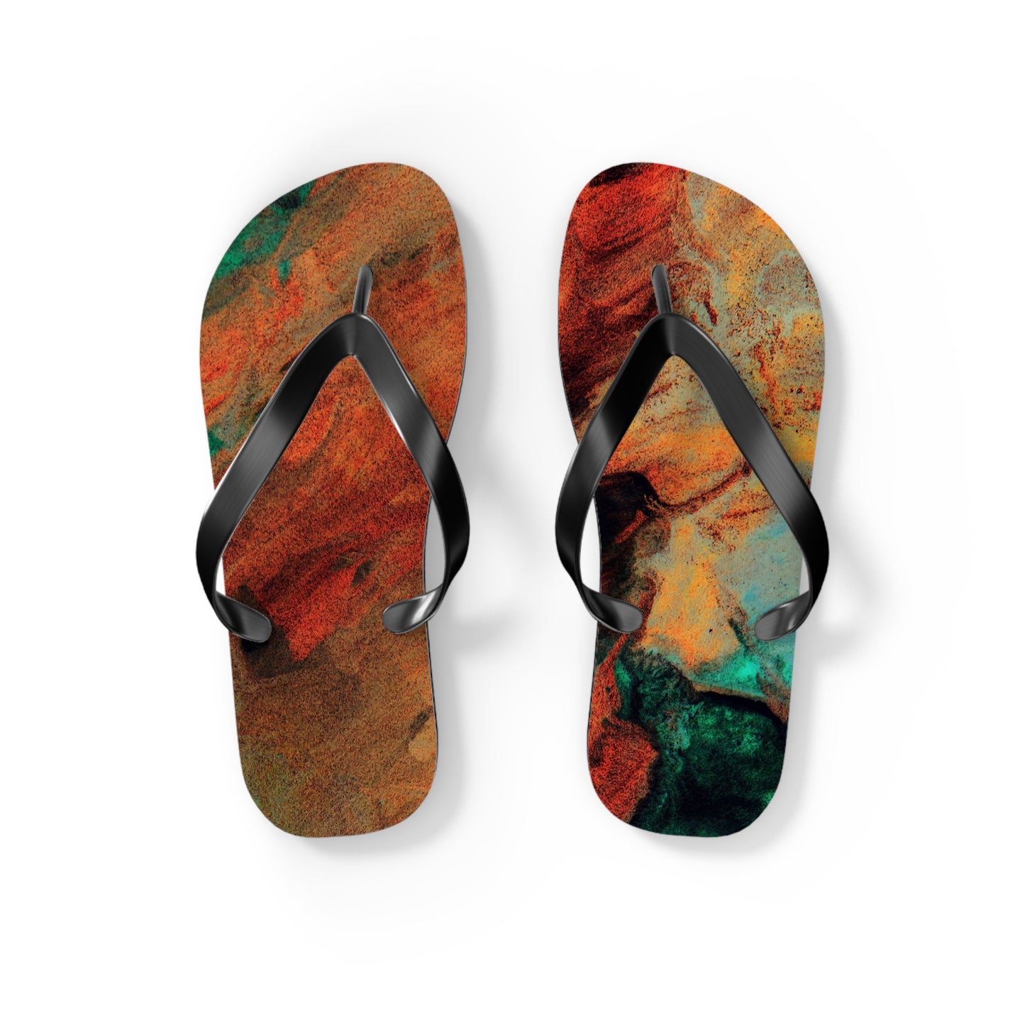 Orange flush - Inovax Flip Flops