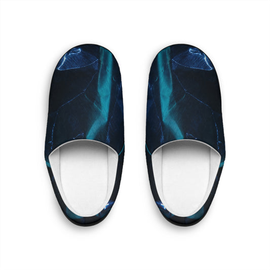 Blue Metalic - Inovax Women's Indoor Slippers