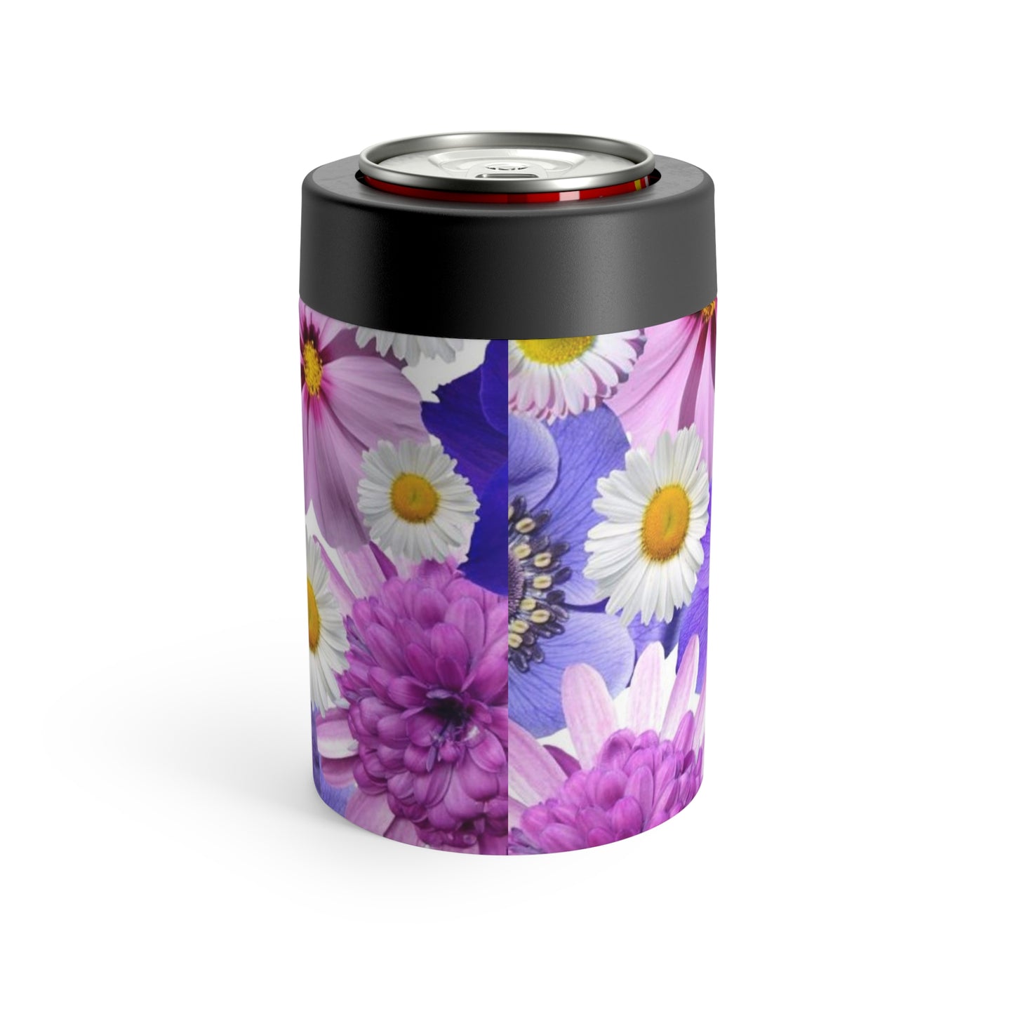 Purple Flowers - Inovax Can Holder