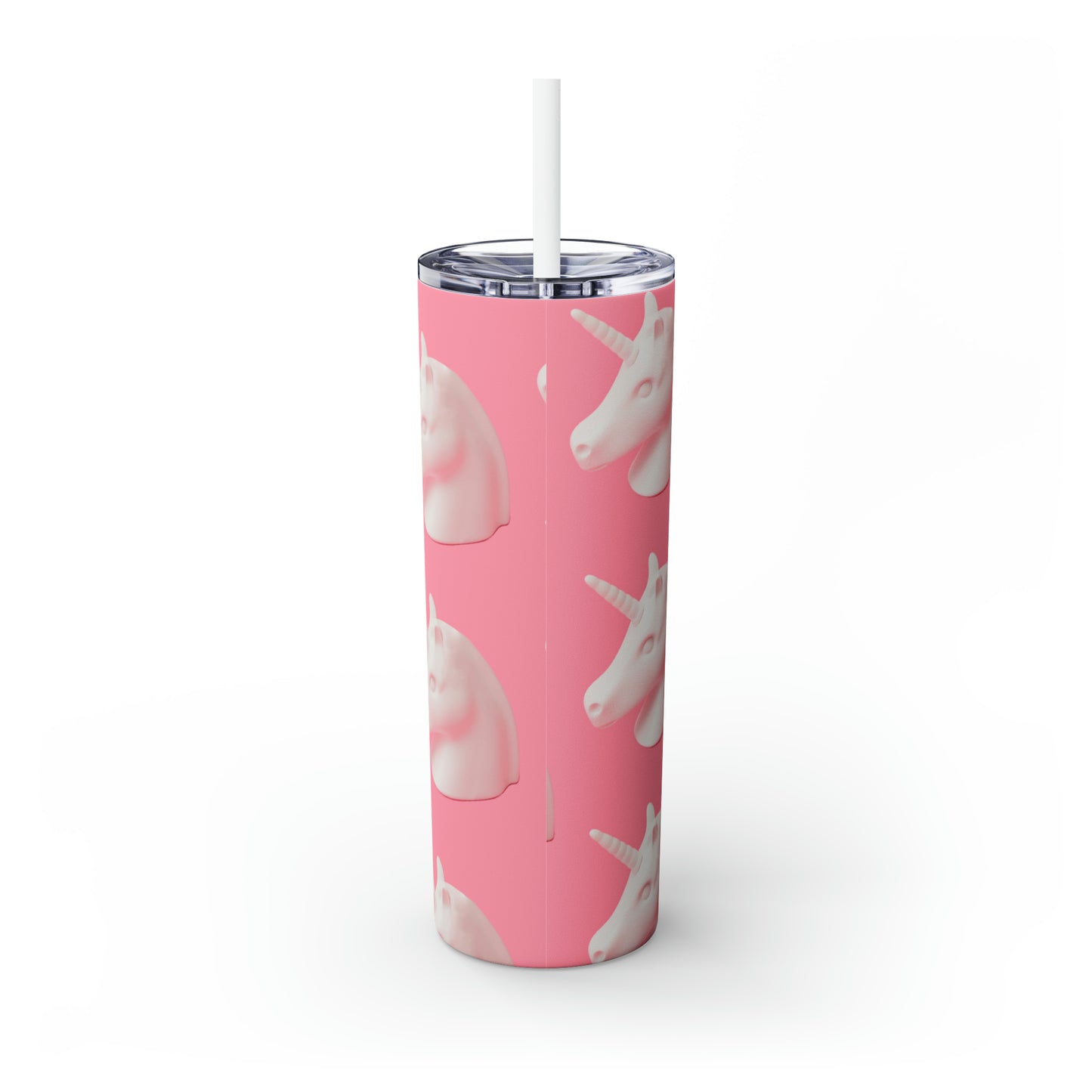 Licorne - Inovax Maars® Skinny Tumbler avec paille 20oz