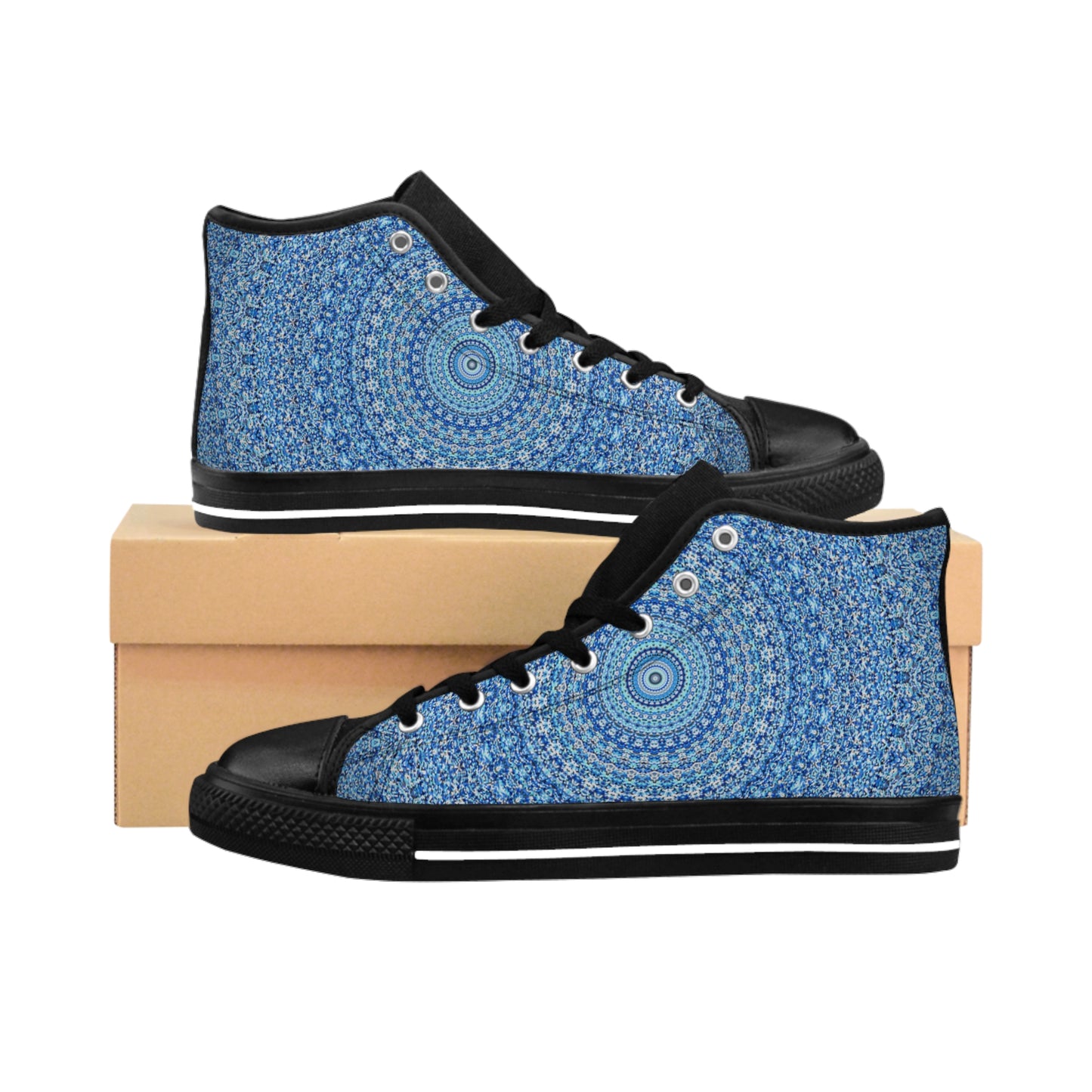 Mandala Azul - Zapatillas Clásicas Inovax Mujer