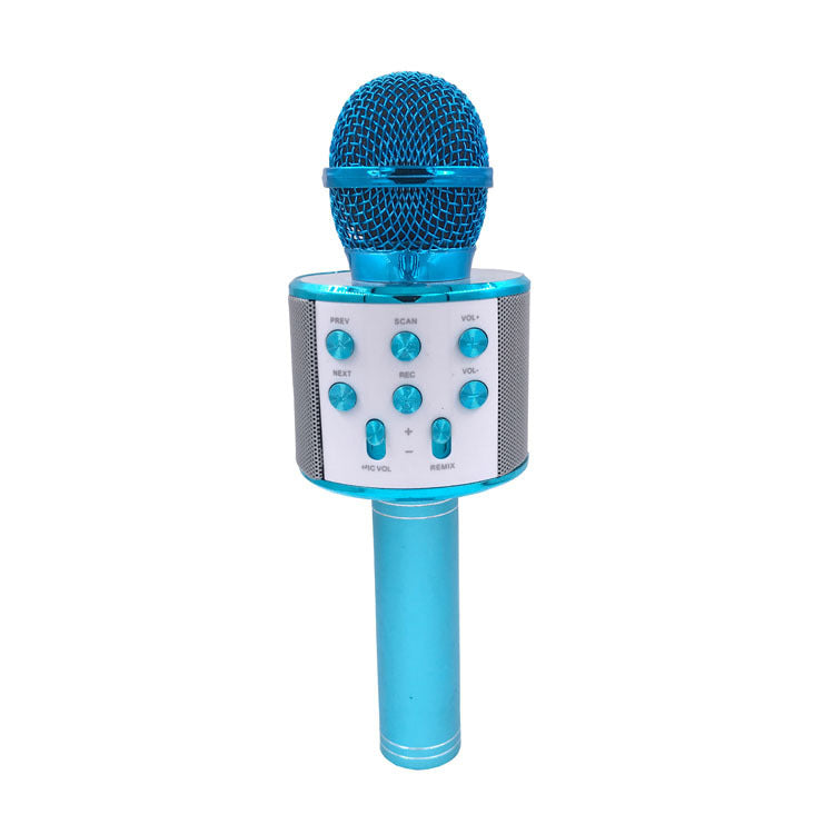 Microphone sans fil Portable Bluetooth, Mini Ktv domestique pour jouer de la musique, haut-parleur chantant