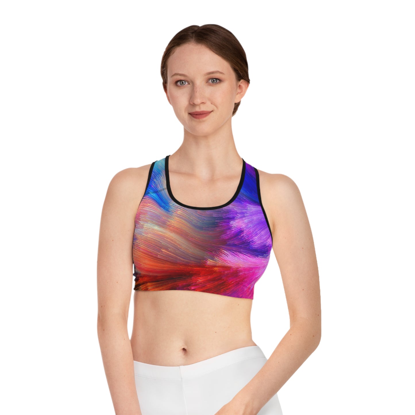 Neon Splash - Inovax Sports Bra