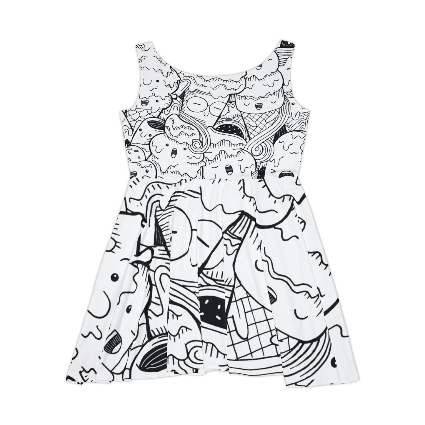 Doodle Icecream - Robe patineuse Inovax pour femmes